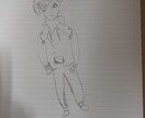 キャラクターを描きましたます ゆるふわな個性的なキャラを描いてみました。 イメージ1