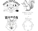 イラストロゴ・シンボルロゴを作ります AIデータ込み！シンプルなものから複雑なものまでOK イメージ7