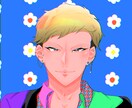 男性キャラクターの一枚絵描きます 男性キャラクターのイラストを作成いたします！ イメージ3