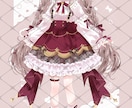 納期短め！配信等で使う立ち絵を作成いたします 多様なデザイン性のある立ち絵をお描きいたします イメージ8