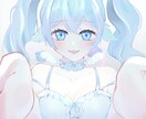 商用利用可★バストアップ～全身まで！希望聞きます MVやパネル開けに！絵柄を最大限寄せたイラストを描きます！ イメージ2