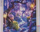 最短で丁寧なダイアモンドアート制作代行を承ります ピンセットで一粒ずつ精密に。隙間のない美しい輝きを届けます イメージ5
