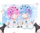 かわいい系のイラストをかきます アイコンやヘッダー、商用目的等、使用方法はご自由にどうぞ！ イメージ1