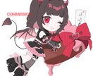 商用利用可：2〜3等身SDキャラを描きます 身長により頭身は若干変化します。パステルな塗りです。 イメージ3