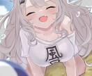 キャラのかわいさを引き出す一枚絵を提供します MVやサムネイルなどに使えるキャラの可愛さ重視イラストです！ イメージ3