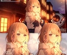 歌ってみたMV・一枚絵・グッズイラストを制作します リピート多数！丁寧なやり取りで初めての方も安心です イメージ3