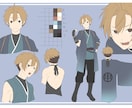 あなたの創作キャラクターを見える姿にいたします ゲームやTRPGの立ち絵やアイコンにお困りの方にもおすすめ！ イメージ1