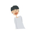 簡単な似顔絵を作成します フリー素材みたいにかんたんな似顔絵いかがでしょうか! イメージ6
