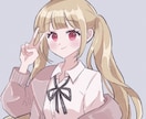 アナログ風味のイラスト描きます アナログ風味の線を残したデフォルメ寄りのイラストです イメージ2