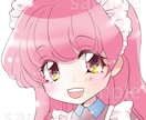 完成品イラスト素材を販売します SNS等で使える可愛い女の子キャラの素材を販売します。 イメージ1