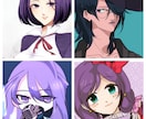 SNS用アイコン描きます 美少年・美少女系など☆オリジナルアイコン作成します イメージ1