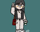 低価格でシンプルなイラストを作成します 丁寧な接客でお客様のイメージ通りのイラストを提供します。 イメージ1