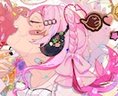 歌ってみた用イラストを作成します 本家に寄せたテイストでお描きします！描きおろしも可能です！ イメージ3