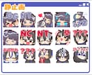 配信で使える可愛いスタンプ作成します かわいいスタンプで配信を盛り上げませんか？ イメージ3