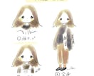ゆるかわタッチのおしゃれな似顔絵お描きします ゆるくて親しみやすい！SNS用の似顔絵アイコン描きます イメージ2