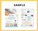 プロのデザイナーが丁寧にチラシ制作いたします イメージが固まっていなくても大丈夫です。ご相談ください！ イメージ3