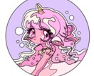 レトロアニメ風なアイコン描きます パキッとした高彩度の個性溢れるアイコンにしませんか？ イメージ5