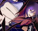 キャラ主体の1枚絵を提供します キャラの性格に合った表情の1枚絵を提供します イメージ2