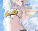 商用◎シチュエーションを意識した一枚絵を描きます 女の子キャラの”かわいい”や”かっこいい”が得意です！ イメージ5