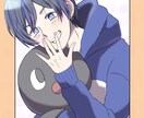 イラスト(コテキャ立ち絵、アイコン等)描きます ポップでアニメ塗り調のイラストが得意です！ イメージ2
