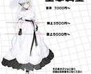 TRPGキャラクター立ち絵書きます TRPGを彩る、華やかで精密な立ち絵制作 イメージ2
