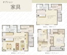 一級建築士がおしゃれでかわいい間取り図作成します 不動産広告、民泊にもおすすめ！手描き家具もオプションでOK イメージ4