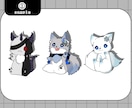 あなたのデフォルメキャス制作します SNSのアイコンや、配信、プレゼントにも！ イメージ4
