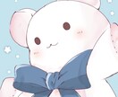 ふんわりなアイコン・ヘッダー・サムネの制作承ります ご希望に添えられるよう可愛く丁寧に制作いたします イメージ2