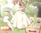 可愛らしい1枚絵製作します 配信用、SNS、記念日などに！ イメージ3