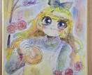 可愛い女の子のイラストをかきます よろしくお願いいたします。あなたに癒しを届けられますように。 イメージ3