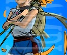 低価格  1枚絵承ります キャラクターの魅力を最大限に活かします イメージ4