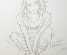 心を込めて。1000円で優しい鉛筆画全力作成します 【手描きの温もり】大切な思い出や人物を、優しい鉛筆画にします イメージ7