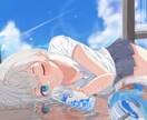 ミニキャラから等身までイラストをお描きします 幅広い絵柄で立ち絵やデフォルメ、1枚絵をお描きします イメージ2