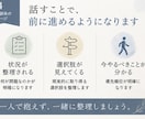 あなたの悩みを感情と現実の両面から整理します 「もう限界だけど、どうしたらいいか分からない人へ」 イメージ4