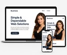 web制作のプロが高品質サイトを最短即日で作ります デザインからコーディングまでまるっとおまかせください イメージ3