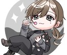 アニメ塗り⭕可愛めデフォルメイラストの作成をします 上記のような絵柄でシチュエーションに合わせて可愛く描きます！ イメージ1
