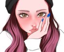 SNS用の人物アイコン描きます 似顔絵とは全く異なるイラストです！ イメージ3