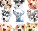 猫の似顔絵、オリジナルアートにデザインします ポスター・フレームパネル納品可。愛猫家さんのプレゼントに イメージ3