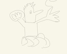 お題に沿った絵を描きます 独特な絵で嫌なことを吹き飛ばす イメージ1