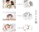 お写真を使ってデザインし厚紙やパネル印刷します 結婚式、ファミリーフォト、ベビーフォト イメージ7