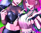 YoutubeサムネやSNS記念イラスト描きます コントラスト彩度高めで目を引く個性的なイラストが得意です！ イメージ4