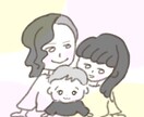 パステルカラーの温かいSNSアイコン描きます ふわっと温もりあるクレヨンタッチがすきな方へのアイコンを。 イメージ2