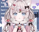 IRIAM,VTuber,Live2D立ち絵描ます ゲーム/パーツ分け/サムネイル/アイコン/動画配信など イメージ2