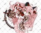 華やかでキラキラのイラスト制作全般承ります イラスト　一枚絵、アイコン、立ち絵 イメージ5
