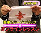 教室で目立つ！初心者でもできる簡単マジック教えます 広めの場所で見せる不思議！個人に応じた親身なマジックレッスン イメージ1