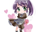 かわいいミニキャラ作ります アイコンやグッズ、動画配信に！似顔絵もできます！！ イメージ4