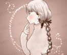イラスト多数/完成品イラストを販売しています ゆるふわ/おしゃれ/フェミニン/ナチュラルシリーズ① イメージ6