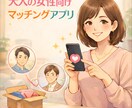 大人女性のマッチングアプリ相談します 40代・50代女性向け　アプリ婚活の迷い整理します イメージ1