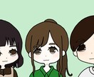 SNSのアイコン、ヘッダーなどのイラスト描きます オリジナルのキャラクター描きます！文字入りも可◎ イメージ2
