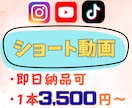 SNS用のショート動画編集承ります テロップ作成等も対応可（TikTok/リール/Shorts） イメージ1
